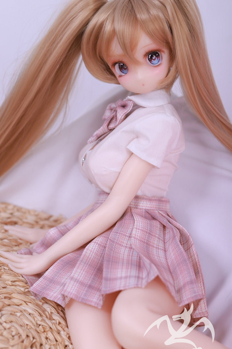 60cm 小愛 フルシリコン製 人形アニメラブドール 二次元ロリリアルドール