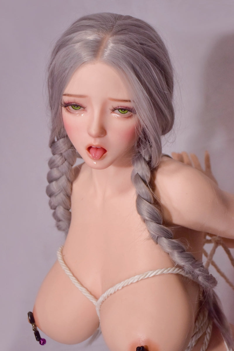 150cm-XHB001(星野铃美)Elsa Babe全てシリコンセックス アニメドール
