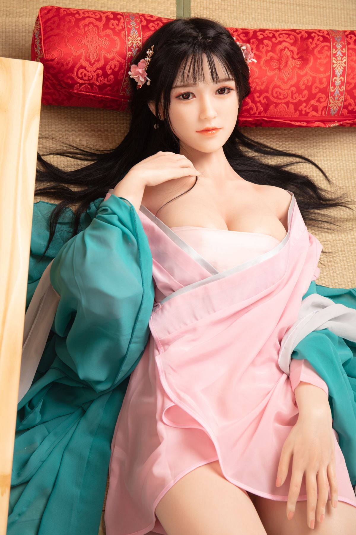 165cm (葉月) Eカップ清純系S級女優 フルシリコン製ラブドール美人 セックスドール