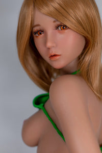 100cm-Asako-C1小麦肌 ピンク乳首シリコンアニメラブドール