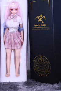 60cm 小桃 フルシリコン製 人形アニメラブドール 二次元ロリリアルドール