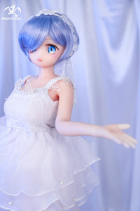 63cm (幼姫）MOZUDOLL可愛フルシリコン製 人形アニメラブドール 二次元ロリアニメドール